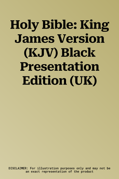 Holy Bible: King James Version (KJV) Black Presentation Edition (UK)