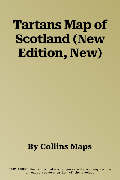 Tartans Map of Scotland (New Edition, New)