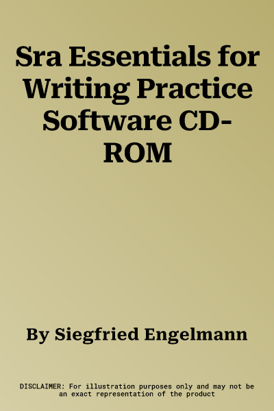 Sra Essentials for Writing Practice Software CD-ROM