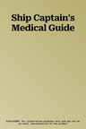 Ship Captain's Medical Guide