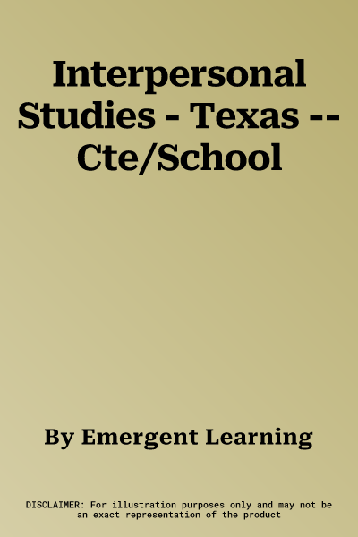 Interpersonal Studies - Texas -- Cte/School