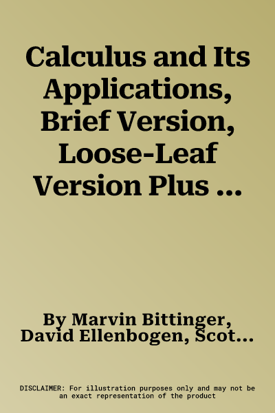 Calculus and Its Applications, Brief Version, Loose-Leaf Version Plus Mylab Math -- Access Card Packge [With Access Code]