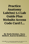 Practice Anatomy Lab(tm) 3.1 Lab Guide Plus Website Access Code Card for Practice Anatomy Lab 3.1 Lab Guide -- Access Card Package