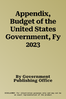 Appendix, Budget of the United States Government, Fy 2023