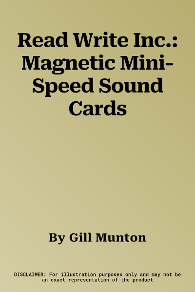 Read Write Inc.: Magnetic Mini-Speed Sound Cards