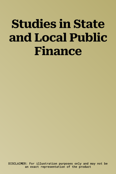 Studies in State and Local Public Finance