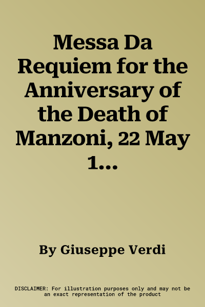 Messa Da Requiem for the Anniversary of the Death of Manzoni, 22 May 1874, 1