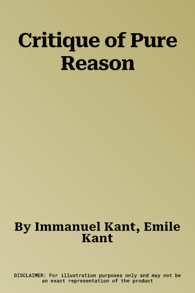 Critique of Pure Reason