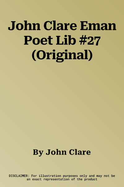 John Clare Eman Poet Lib #27 (Original)