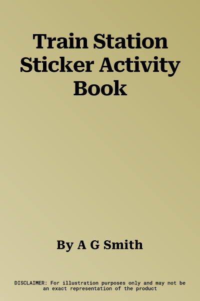 Train Station Sticker Activity Book