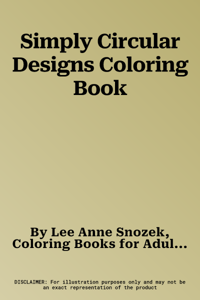 Simply Circular Designs Coloring Book