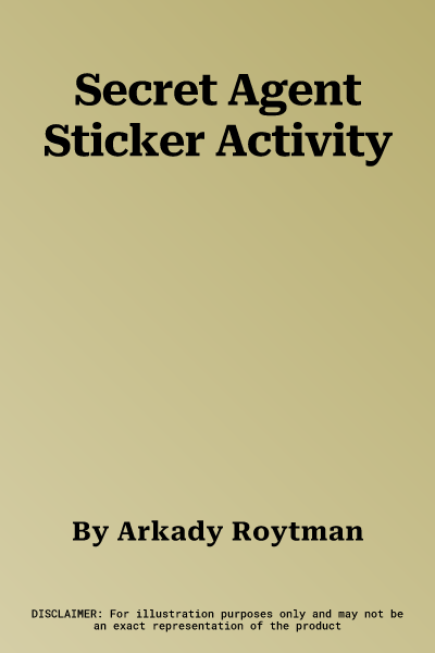 Secret Agent Sticker Activity