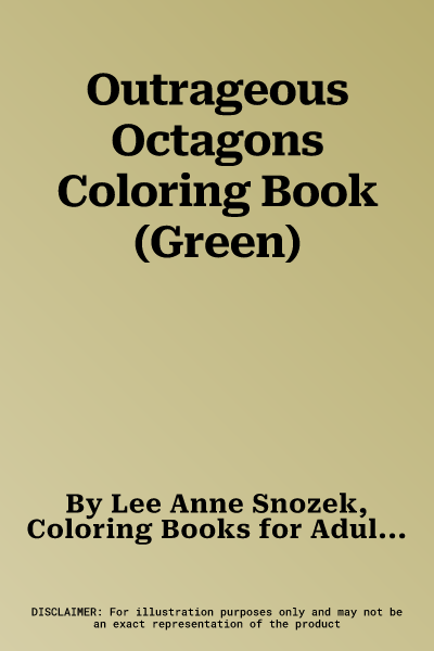 Outrageous Octagons Coloring Book (Green)