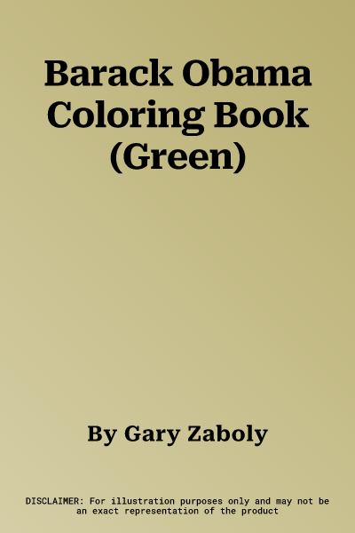 Barack Obama Coloring Book (Green)