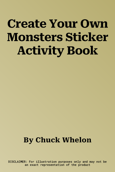 Create Your Own Monsters Sticker Activity Book