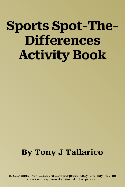 Sports Spot-The-Differences Activity Book