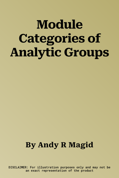 Module Categories of Analytic Groups