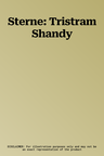 Sterne: Tristram Shandy