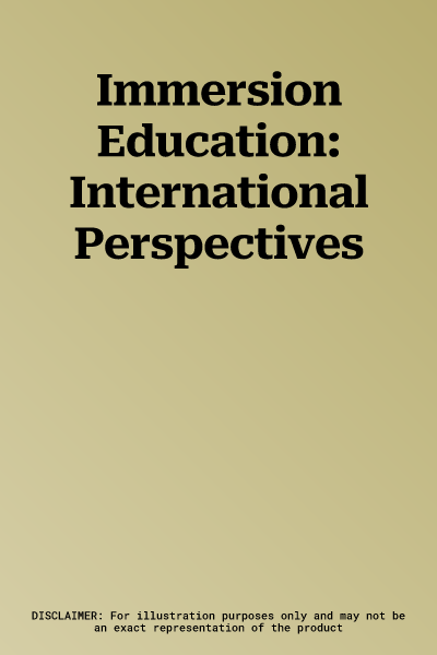 Immersion Education: International Perspectives