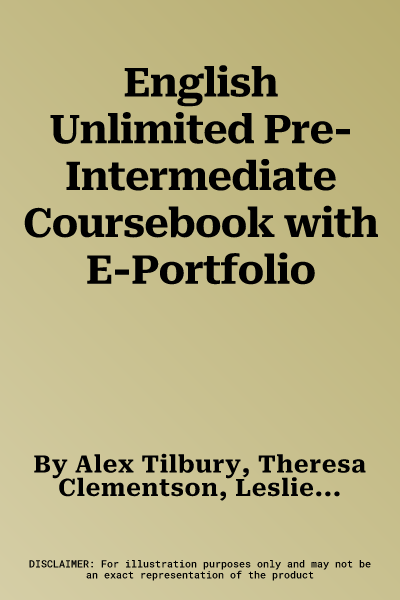 English Unlimited Pre-Intermediate Coursebook with E-Portfolio