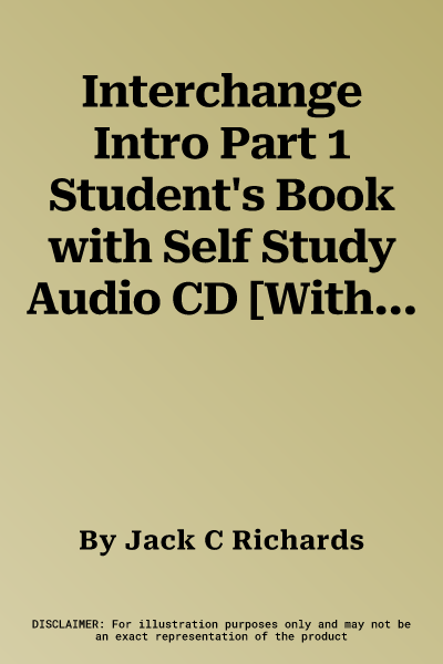 Interchange Intro Part 1 Student's Book with Self Study Audio CD [With CD (Audio)]