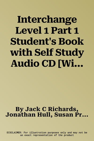 Interchange Level 1 Part 1 Student's Book with Self Study Audio CD [With CD (Audio)]