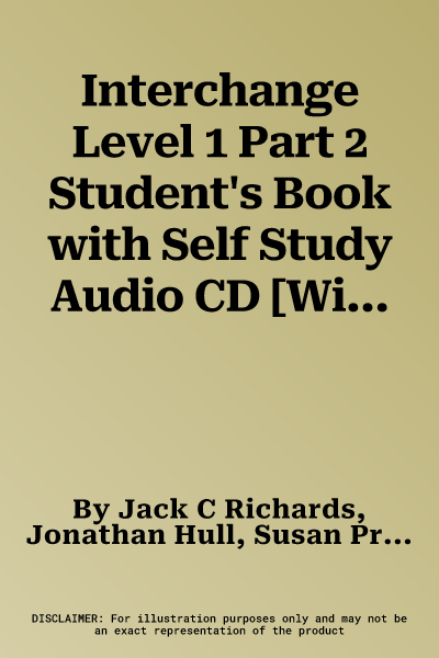 Interchange Level 1 Part 2 Student's Book with Self Study Audio CD [With CD (Audio)]