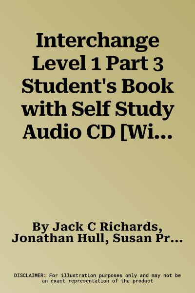 Interchange Level 1 Part 3 Student's Book with Self Study Audio CD [With CD (Audio)]