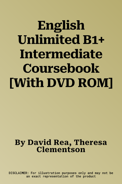 English Unlimited B1+ Intermediate Coursebook [With DVD ROM]