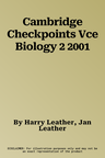 Cambridge Checkpoints Vce Biology 2 2001