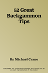 52 Great Backgammon Tips