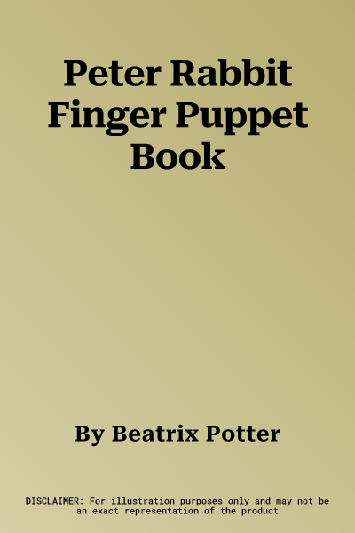 Peter Rabbit Finger Puppet Book