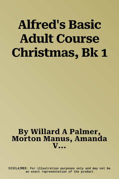 Alfred's Basic Adult Course Christmas, Bk 1