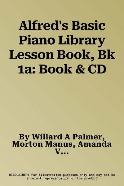 Alfred's Basic Piano Library Lesson Book, Bk 1a: Book & CD