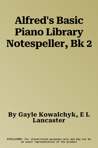 Alfred's Basic Piano Library Notespeller, Bk 2