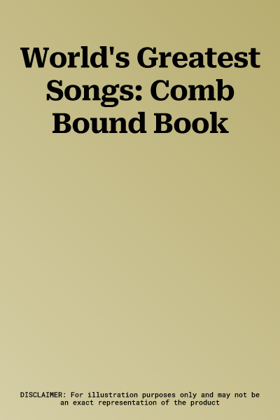 World's Greatest Songs: Comb Bound Book