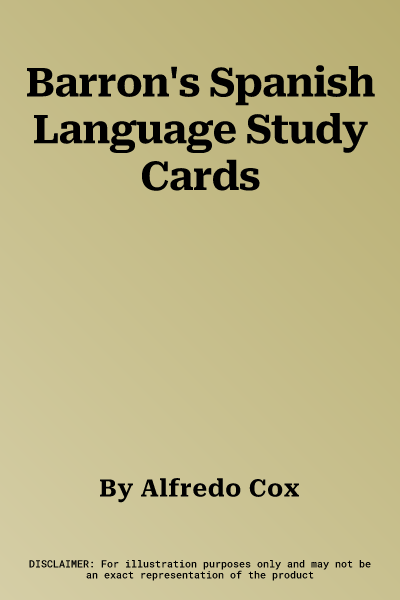 Barron's Spanish Language Study Cards