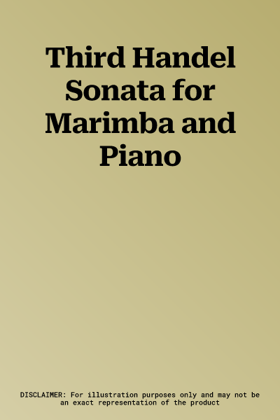 Third Handel Sonata for Marimba and Piano