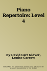 Piano Repertoire: Level 4