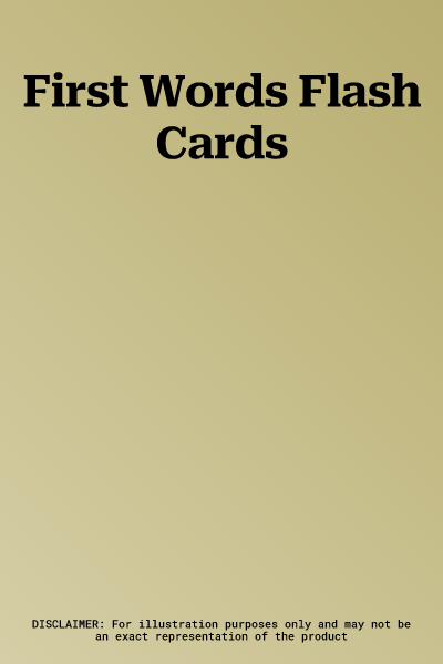 First Words Flash Cards