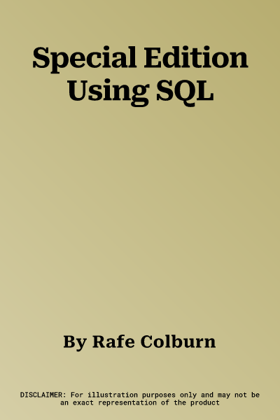 Special Edition Using SQL