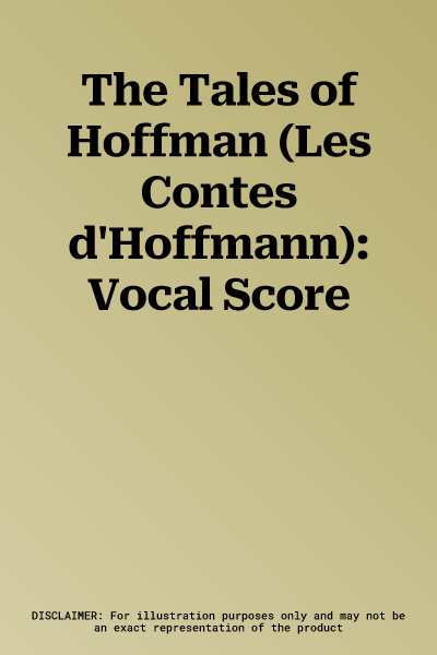 The Tales of Hoffman (Les Contes d'Hoffmann): Vocal Score