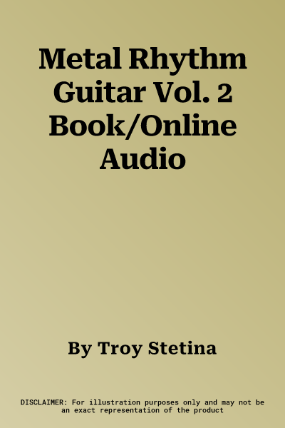 Metal Rhythm Guitar Vol. 2 Book/Online Audio