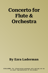 Concerto for Flute & Orchestra