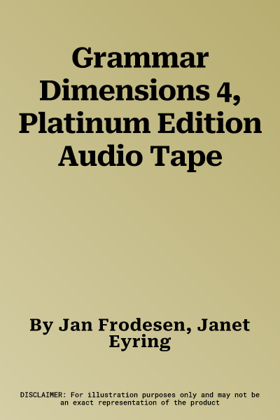 Grammar Dimensions 4, Platinum Edition Audio Tape