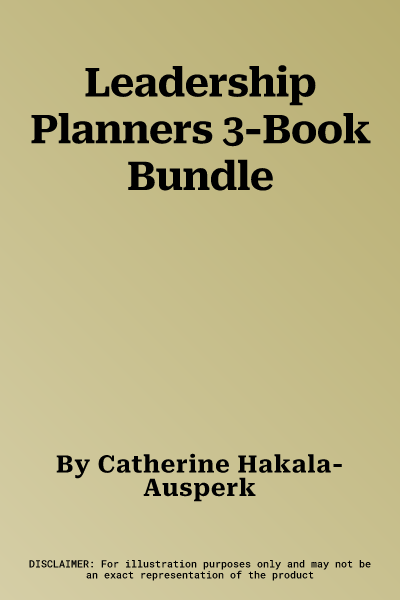 Leadership Planners 3-Book Bundle