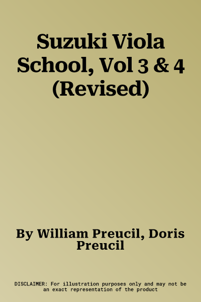 Suzuki Viola School, Vol 3 & 4 (Revised)