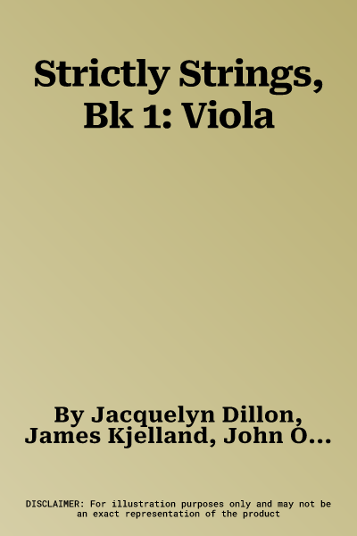 Strictly Strings, Bk 1: Viola