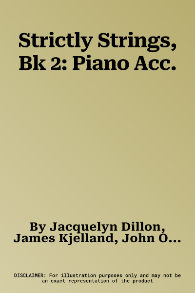 Strictly Strings, Bk 2: Piano Acc.