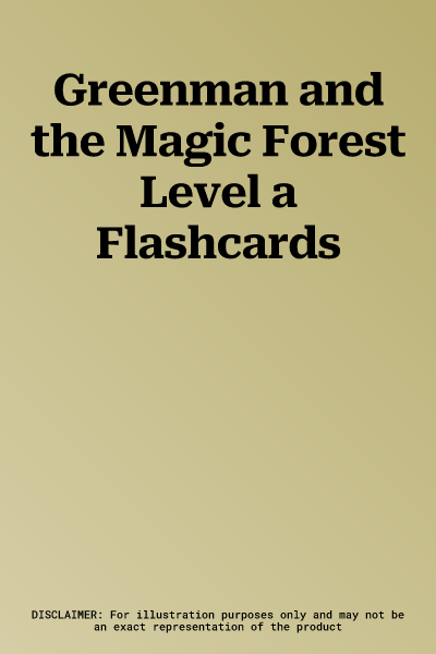 Greenman and the Magic Forest Level a Flashcards